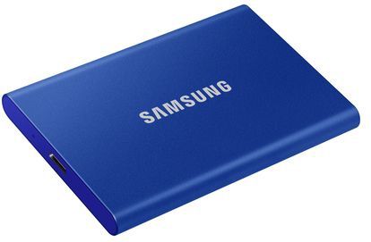 Samsung - Portable SSD T7 - 1 TB - Blauw - USB Type-C 3.2 Gen 2