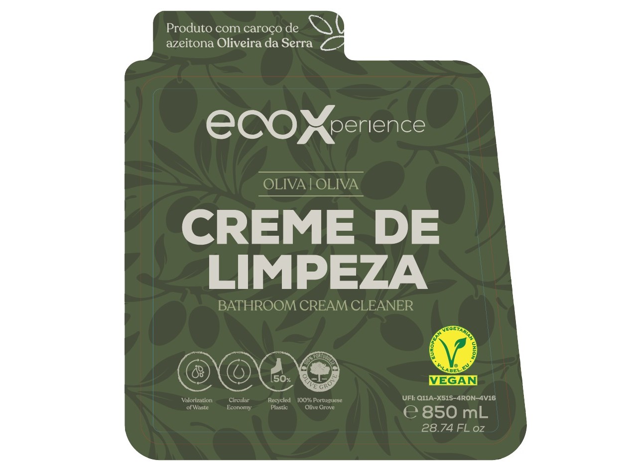 LIMPEZA CASEIRA ECOLOGICO ECOX CREME C/ CAROÃO OLIVEIRA DA SERRA 850ML