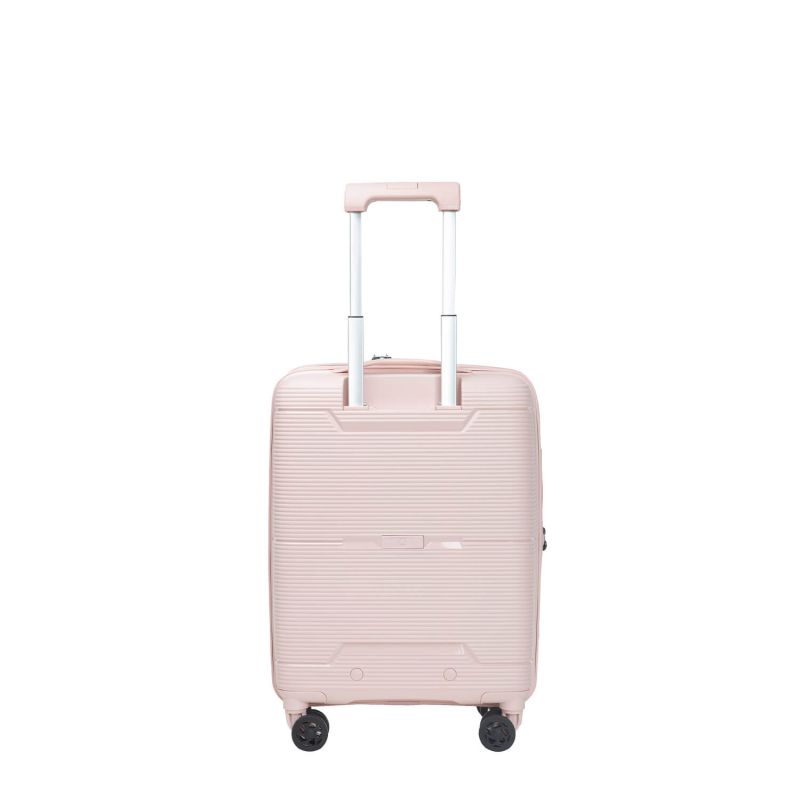 Valise cabine rigide extensible Haree 55cm Macaron pink