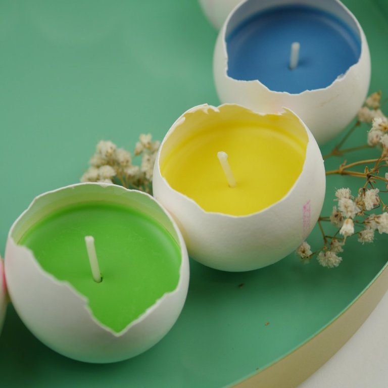 DIY Set, Eierkerzen