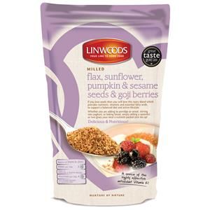 Sems.Moídas Linho Girassol Abóbora Sésamo Goji Bio