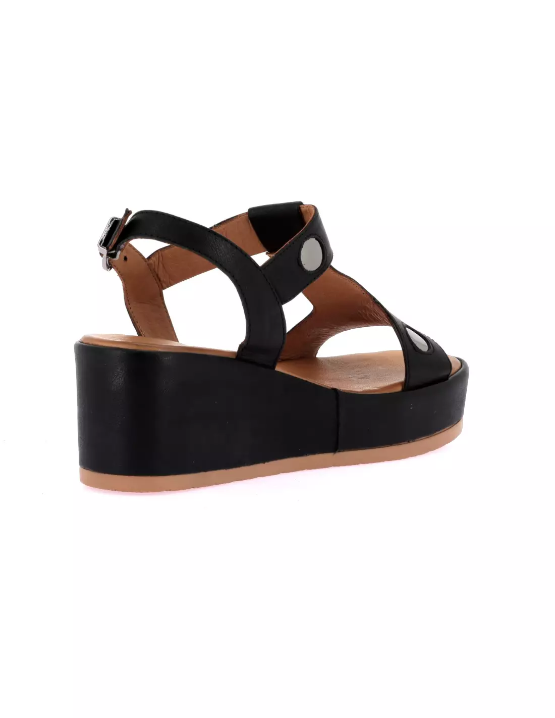 MAISON MANSA FACETTE - Sandales & nu-pieds Noir