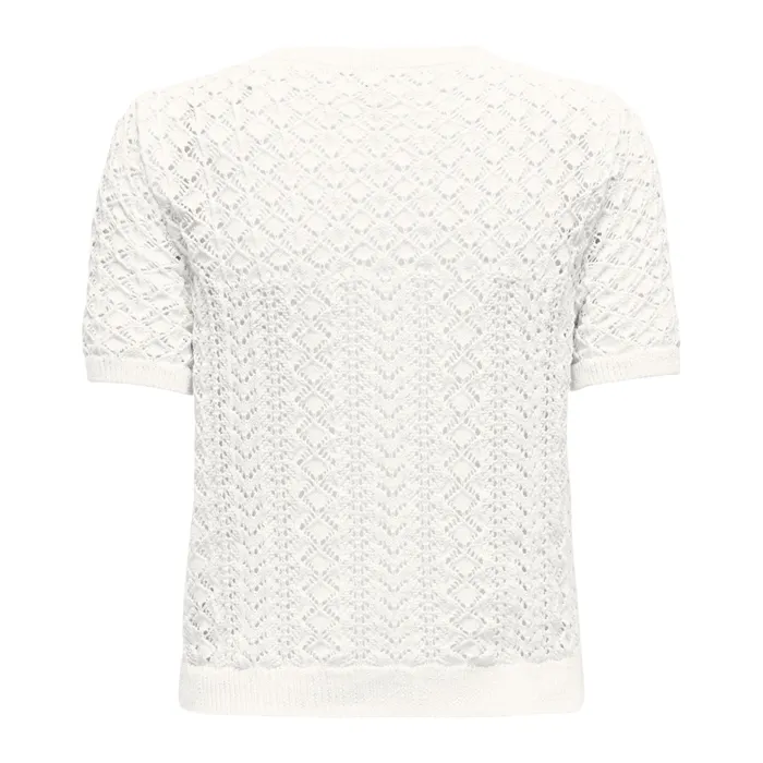 Only Saga Life Knitted Crew Shirt Dames