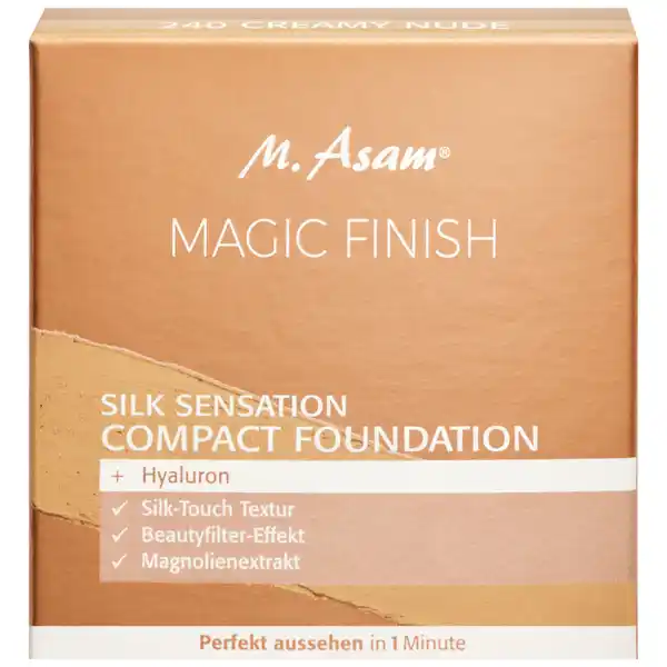 MAGIC FINISH Silk Sensation Compact Foundation 240 creamy nude
