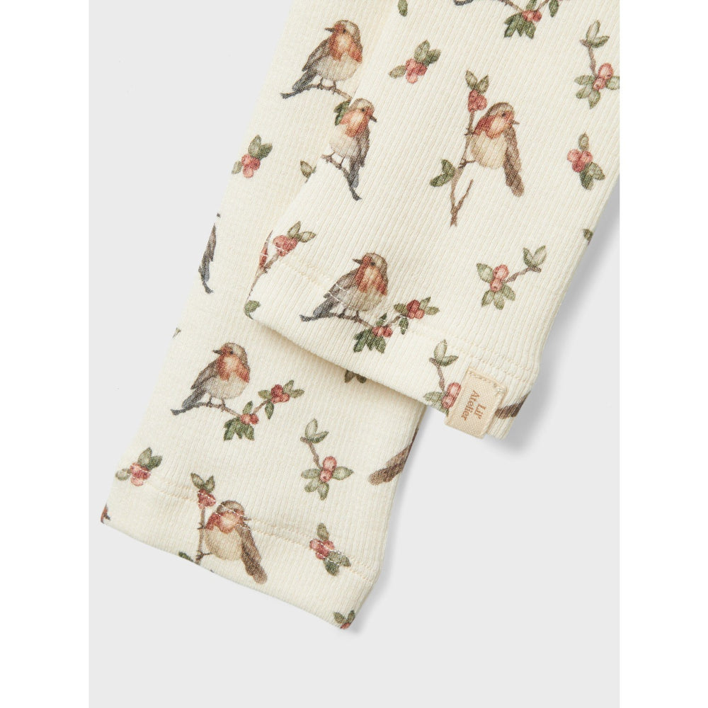 Køb Lil'Atelier Turtledove Bird Gavo Slim Leggings