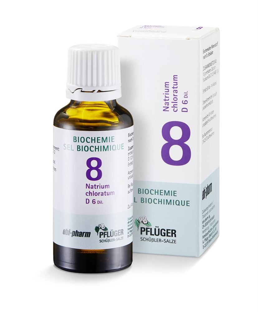 PFLUEGER Nr8 Natr chlor Tropfen 6 D 30 ml
