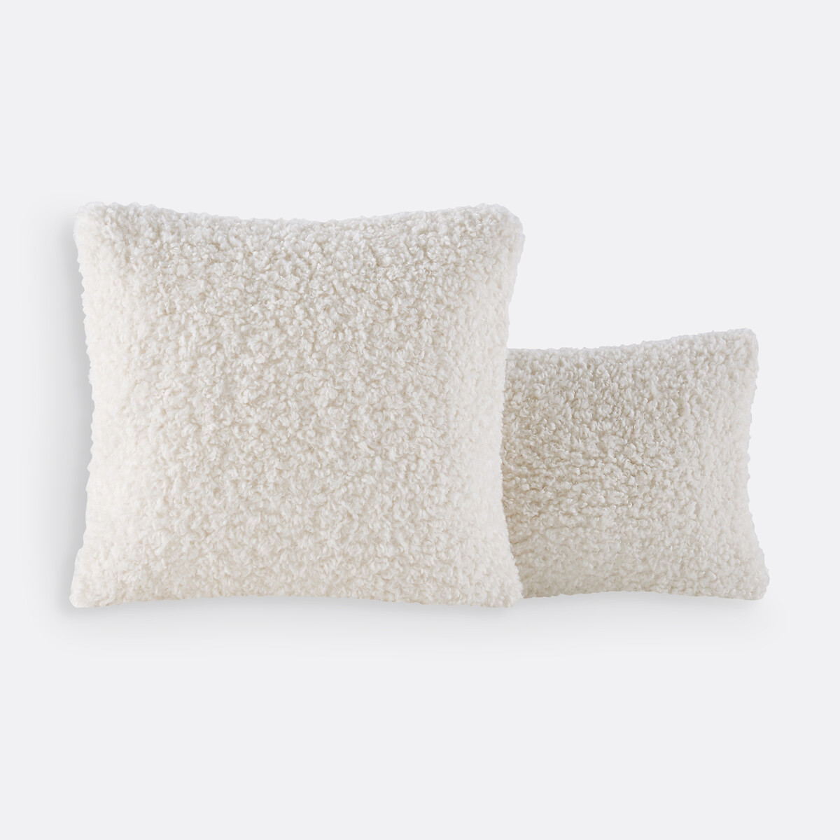 LA REDOUTE INTERIORS<br>Capa de almofada em sherpa, Ouate