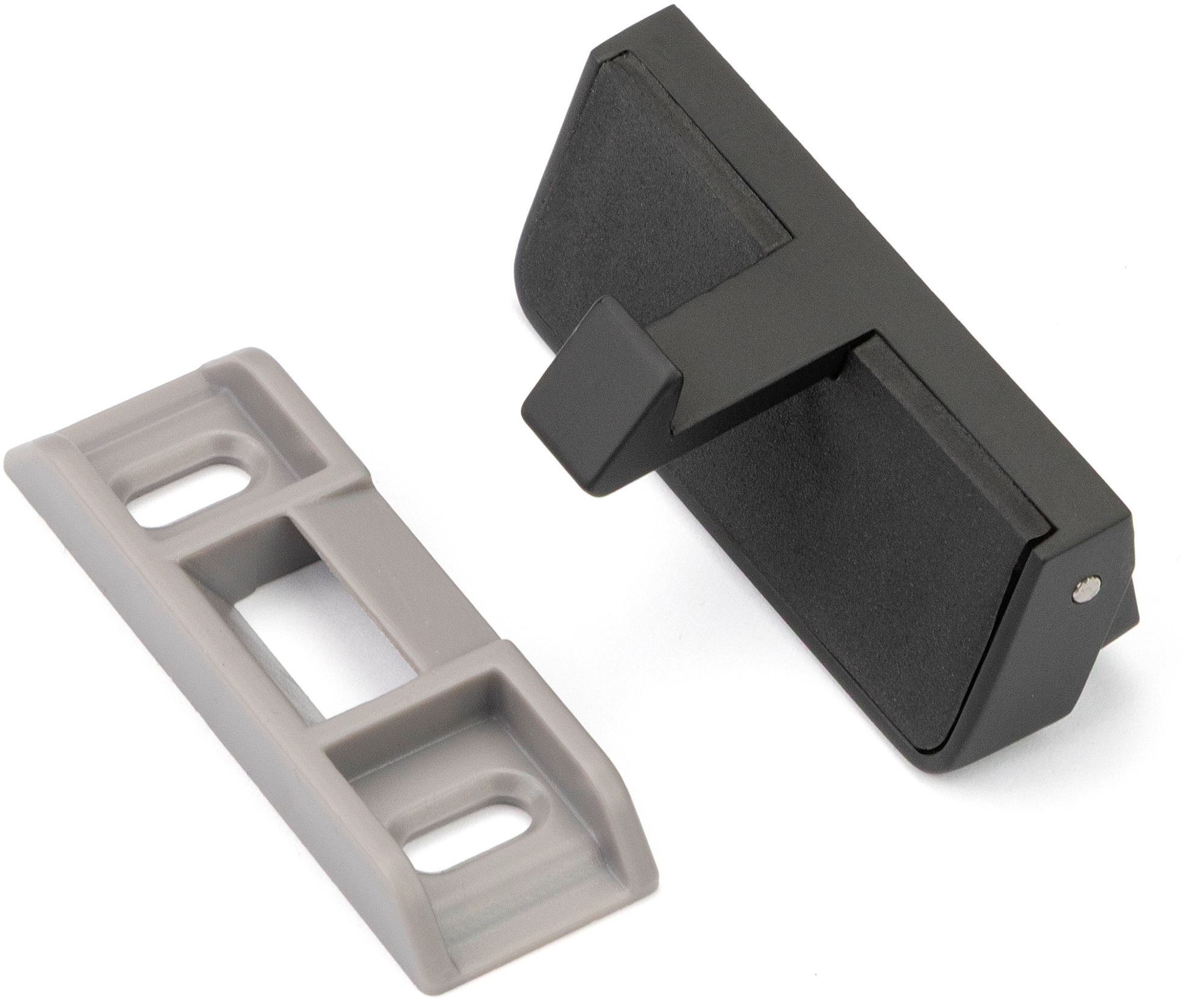 Confurn Hakenverschluss mit Schließwinkel schwarz