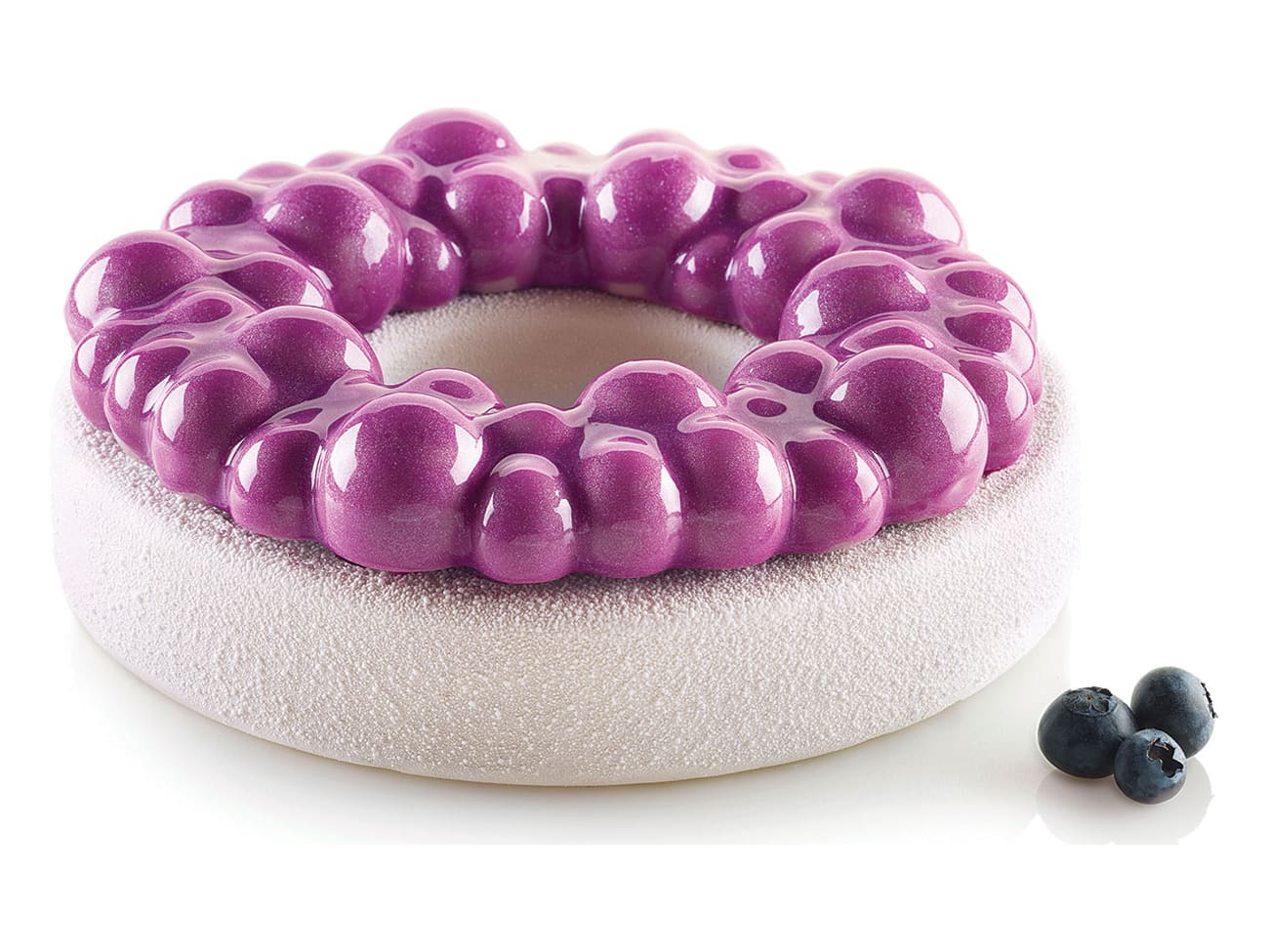 Moule silicone - Couronne Bubble - Ø 18 cm - Silikomart