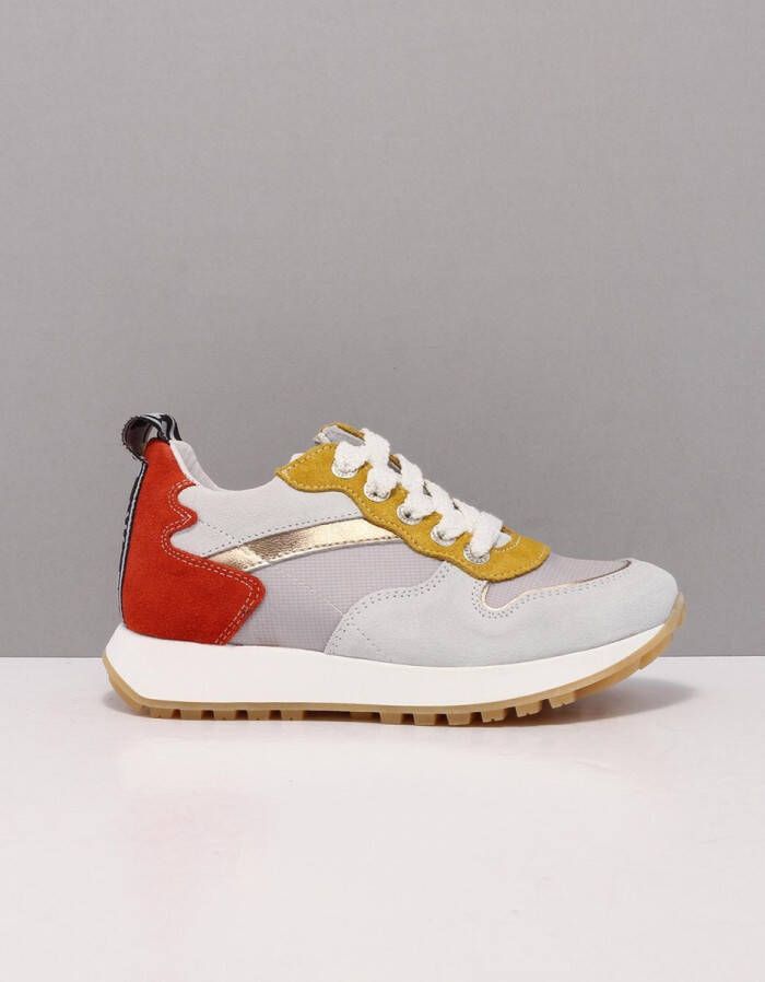Develab Meisjes Veterschoenen 41334-399 Sneaker Geel