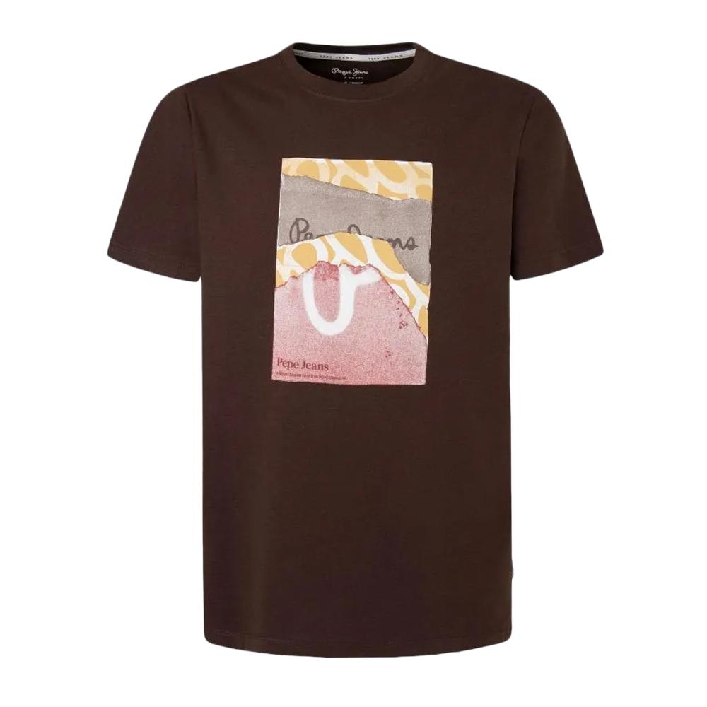 Pepe jeans T-shirt Marron Homme Pepe jeans Kenelm