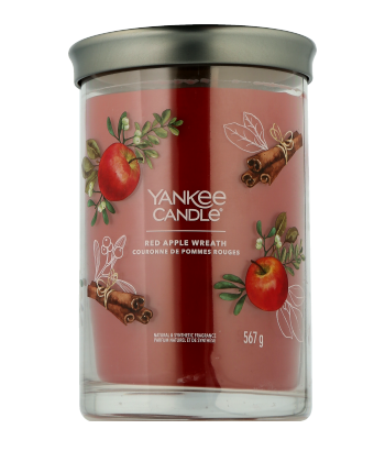 Yankee Candle Signature Tumbler Red Apple Wreath 567g