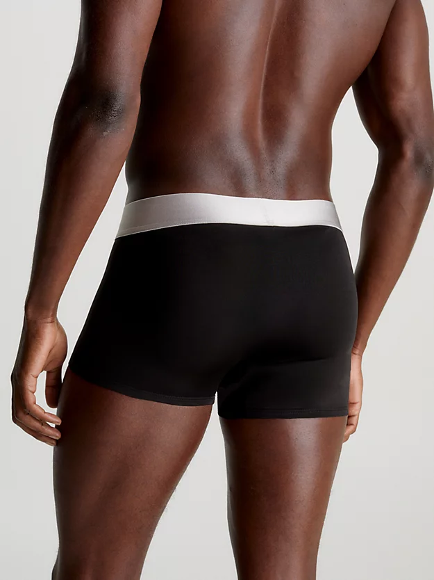 Cuecas Boxer Steel Micro de Cintura Baixa, Pacote com 3 Unidades