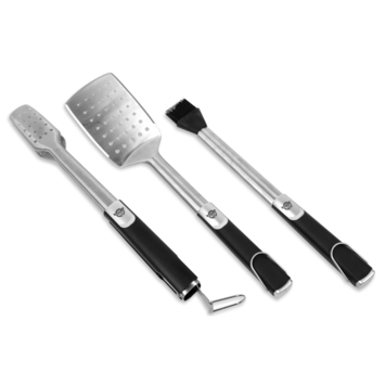 Pit Boss 3-delige BBQ set roestvrij staal