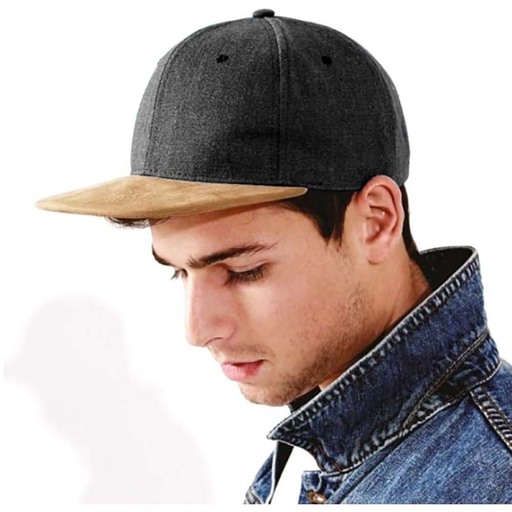 Gorra / Visera Piel Melocoton Beechfield Snapback