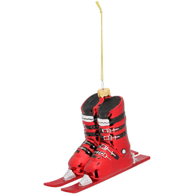 Blokker Funbal - Ski's - Rood
