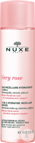 Nuxe Very Rose Eau Micellaire Démaquillante Apaisante 3-En-1 200ml