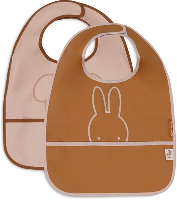 Jollein Miffy Peekaboo Smekke 2-Pakk, Wild Rose