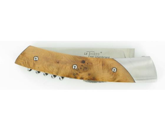 Trappeur Grand Cru Genévrier Couteau de Poche Le Thiers par Chambriard