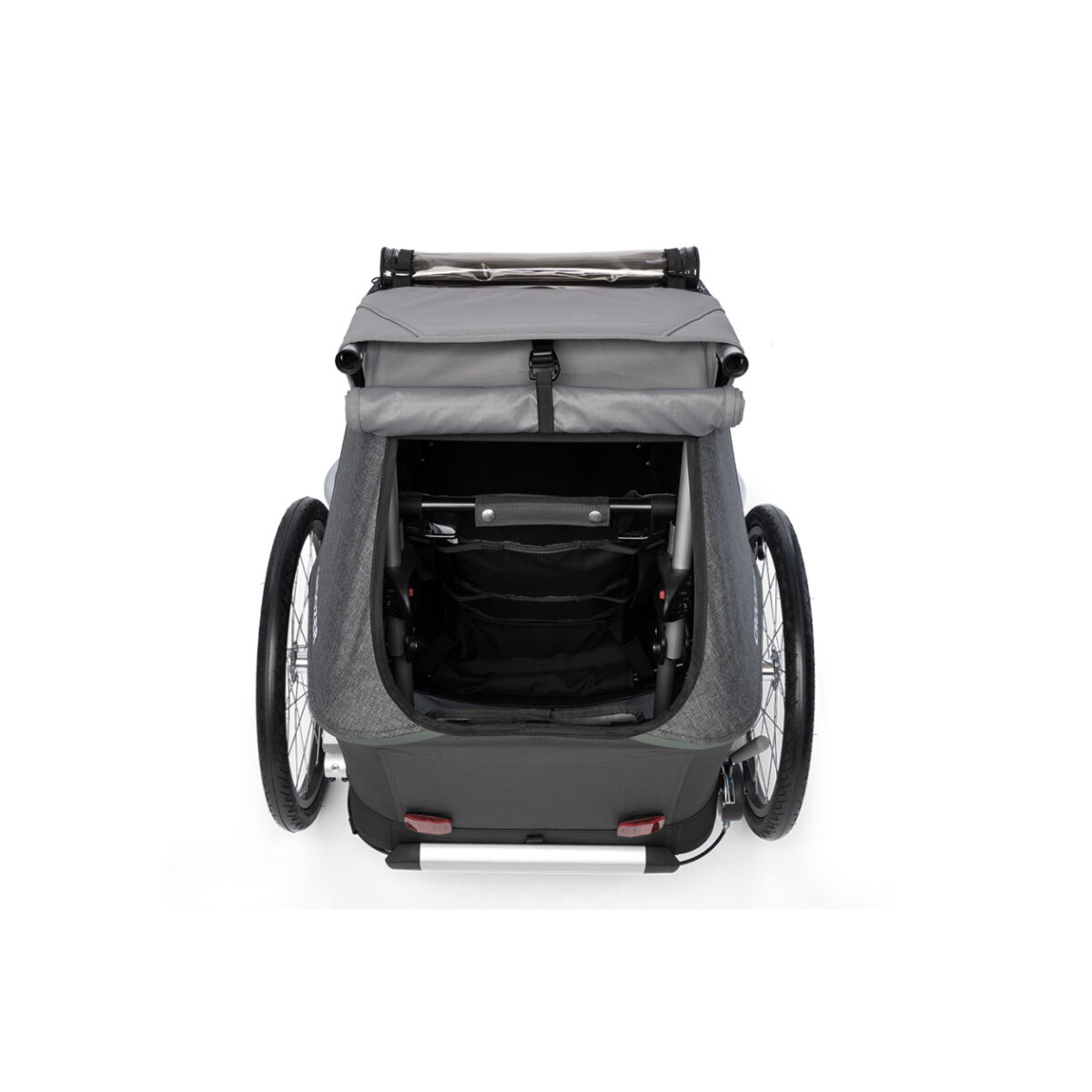 Croozer Croozer Kid Keeke 1 Fahrradanhänger 2in1 Mountain Grey