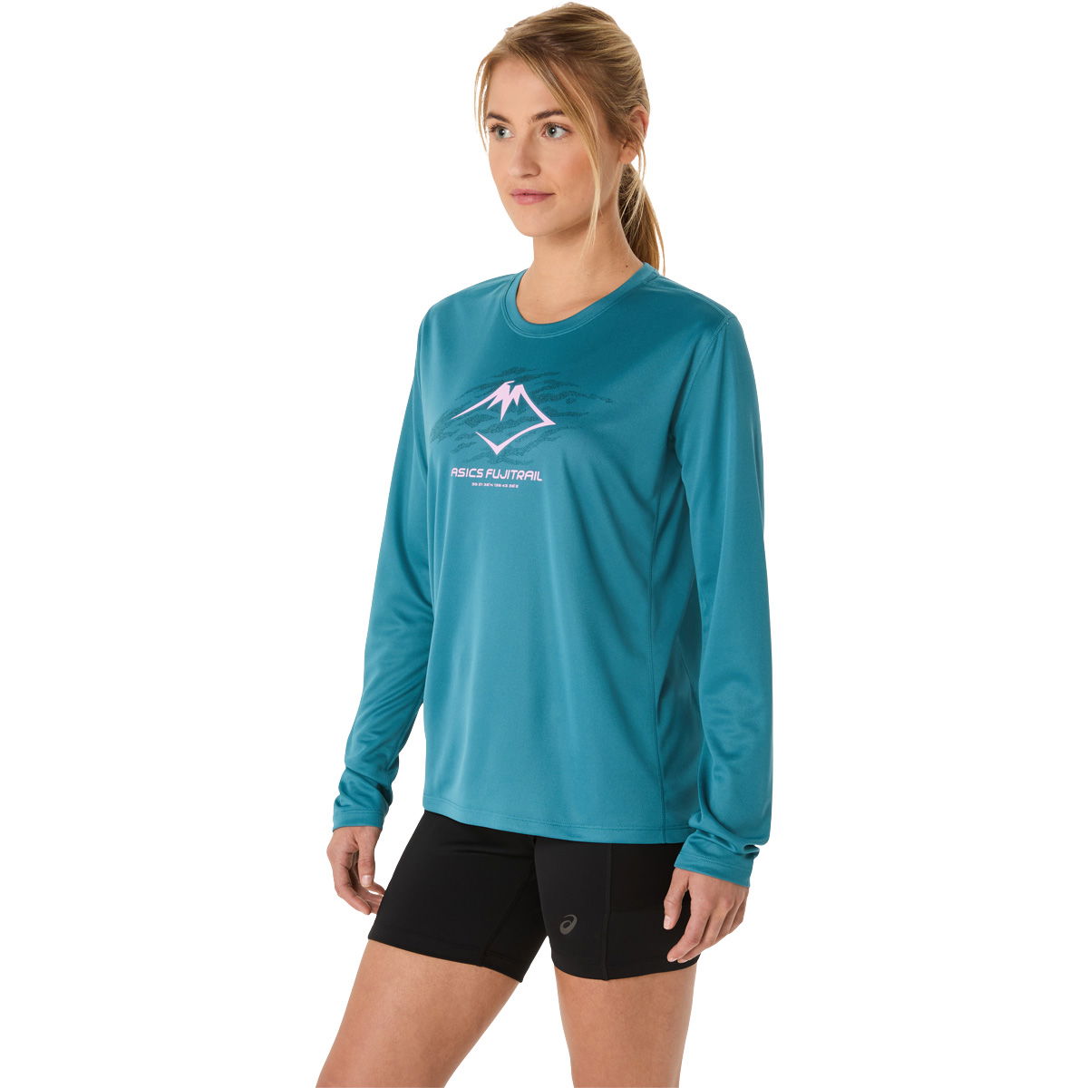 ASICS Fujitrail Logo Langærmet Løbe T-shirt Dame