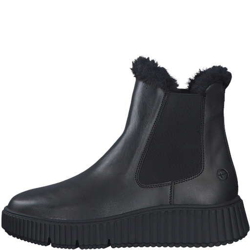 Tamaris Chelsea Støvler, Black Leather, 37