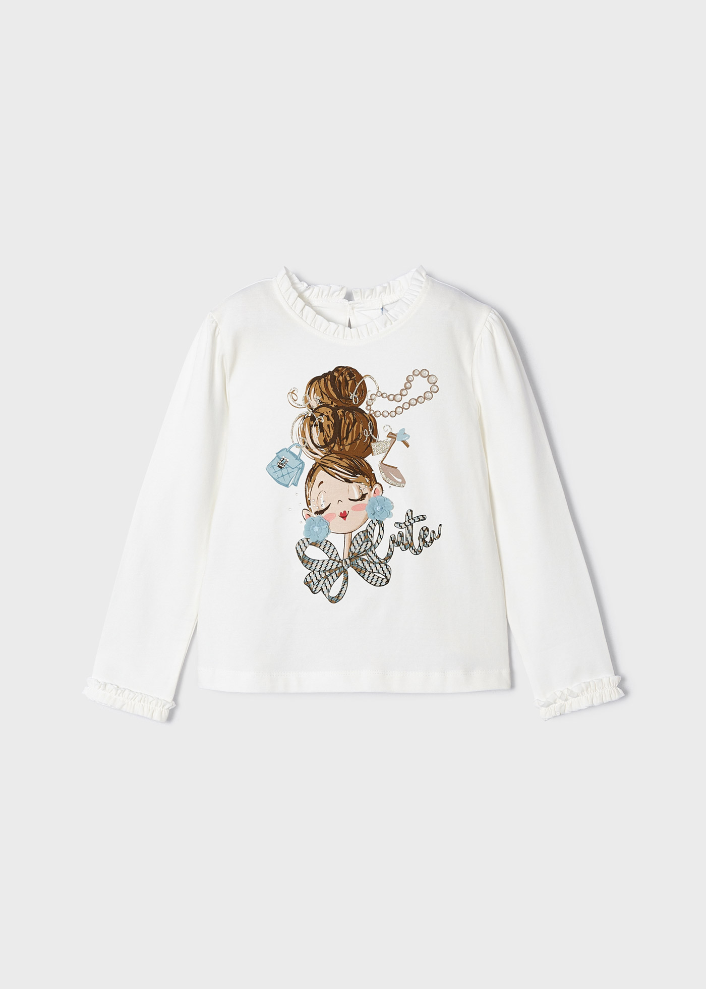Camiseta estampada Better Cotton para meninas