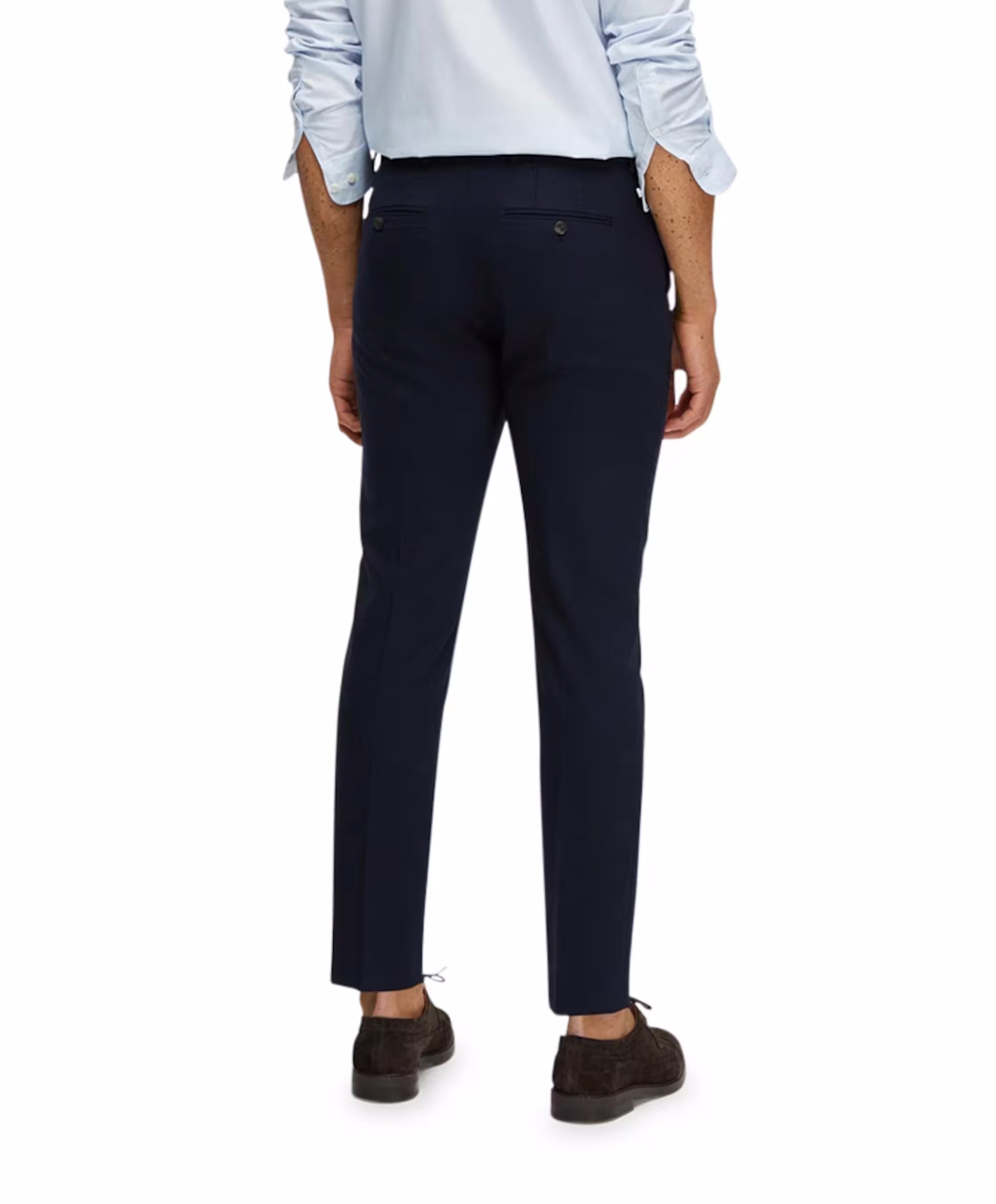 Selected SLHSLIM-NEIL TRS B NOOS heren pantalon blauw