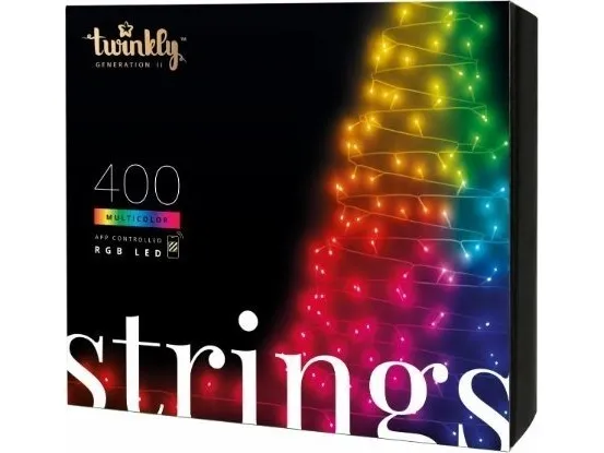 Twinkly Strings 400 LEDs Multicolor RGB - 32 meter/400 lys