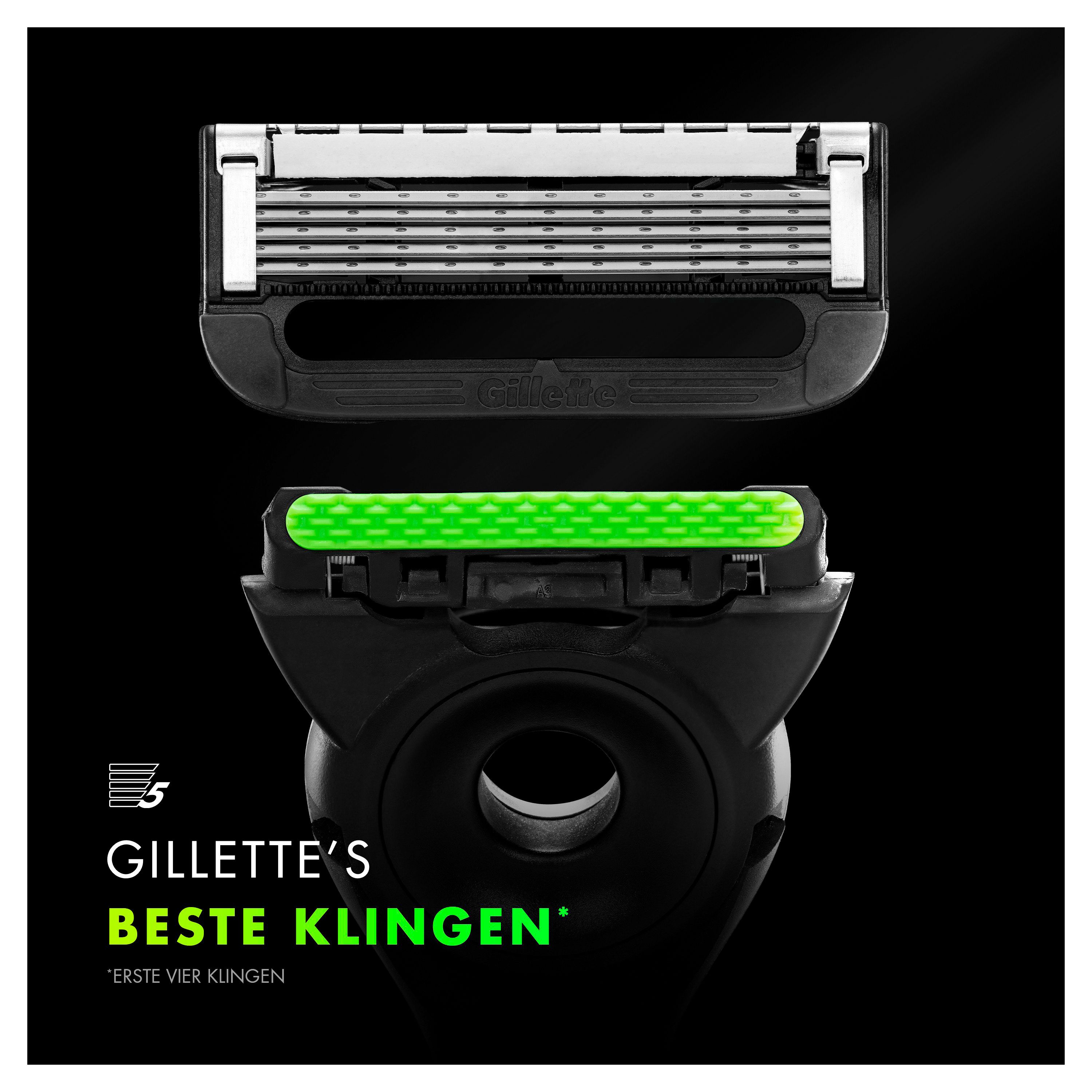 GilletteLabs, Rasierer mit Reinigungs-Element, 1 Griff 1 Klinge