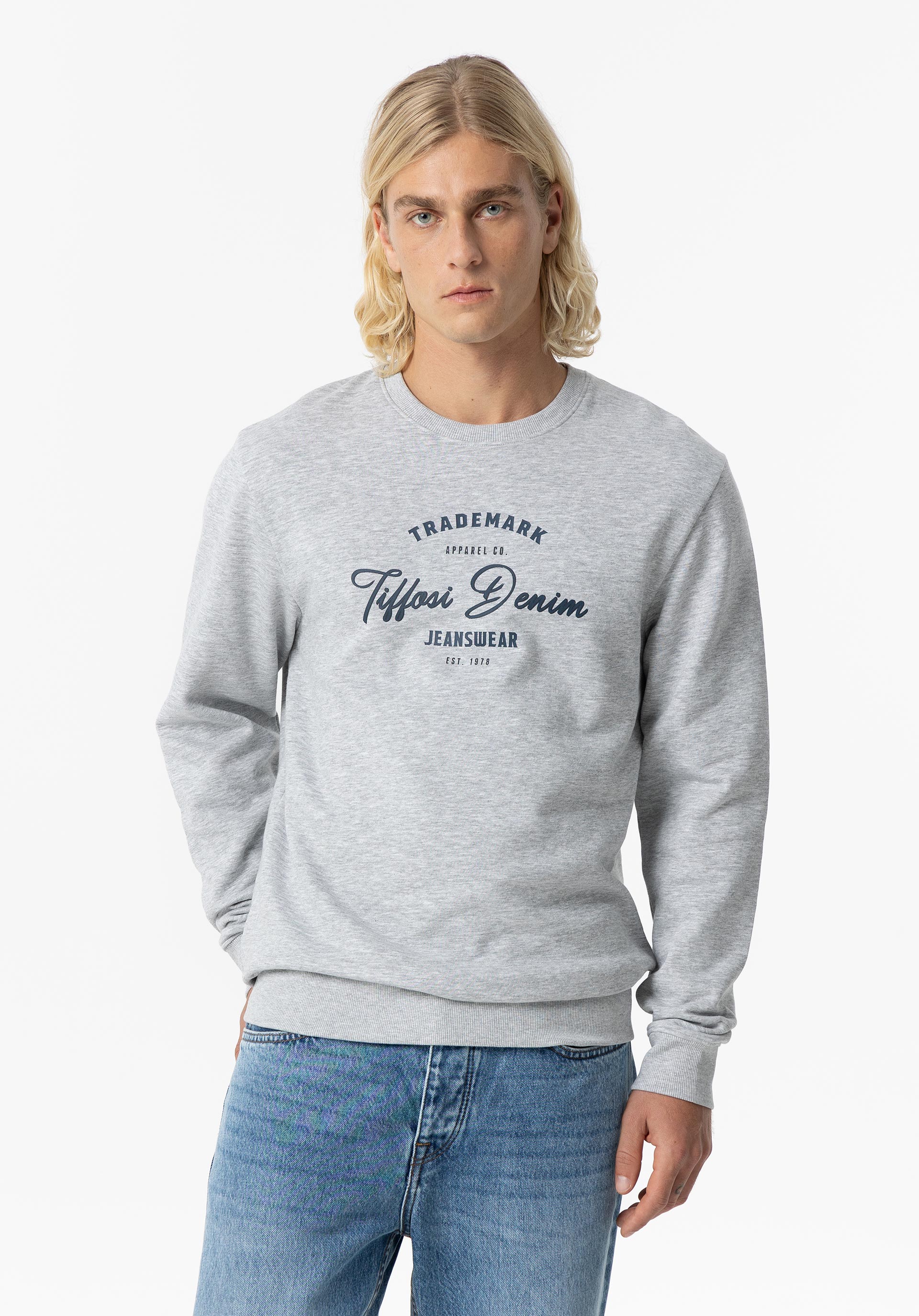 Sweatshirt com Estampado Frontal