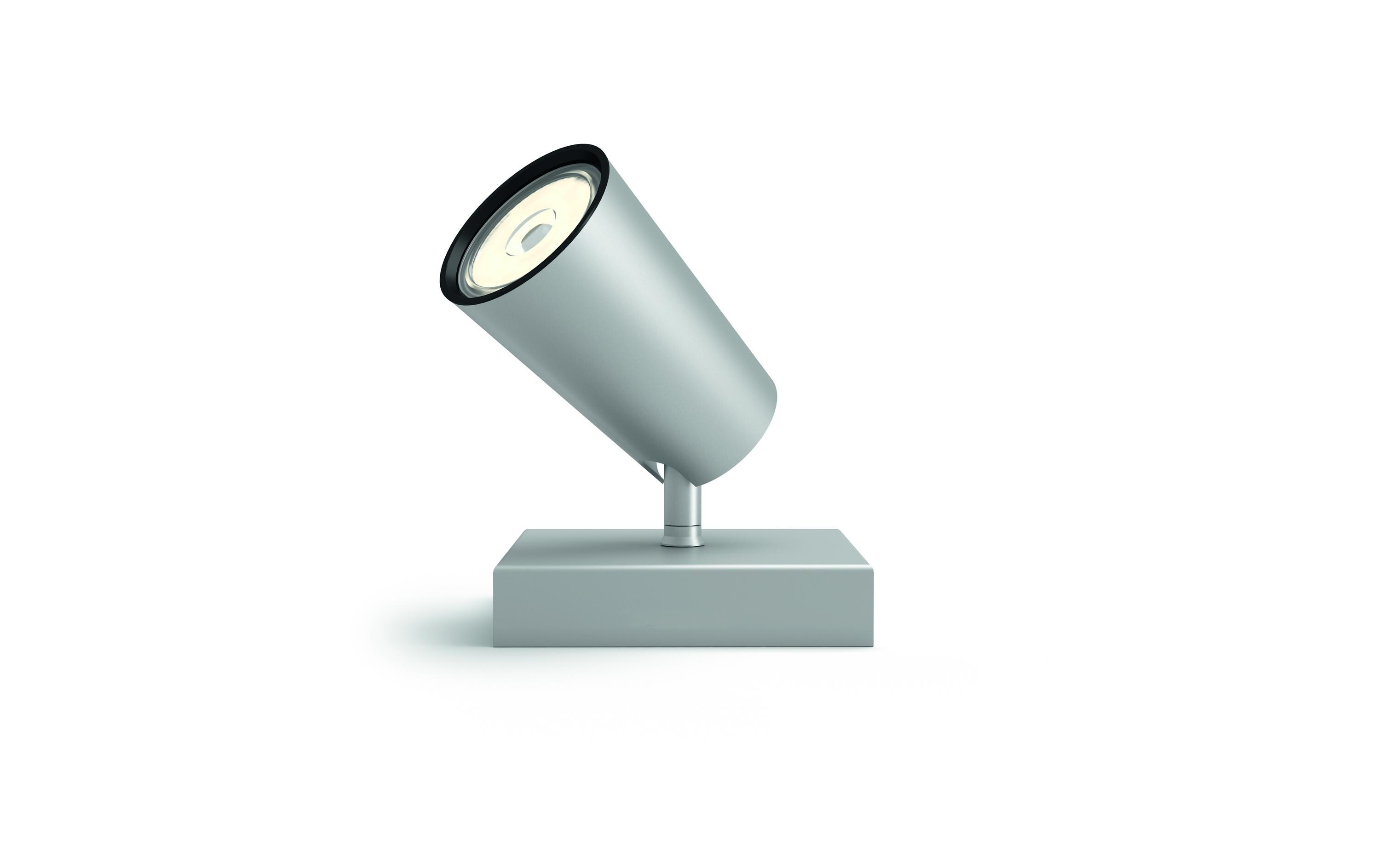 Aufbauspot Paisley, GU10, 5.5 W, SilberMyLiving Aufbauleuchte mit beweglichem Leuchtenkopf