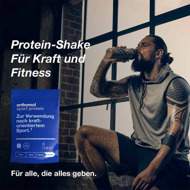 Orthomol Sport Protein Pulver Vanille, 640 g