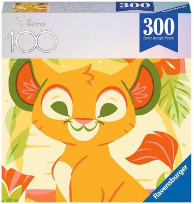 Ravensburger Puslespill Disney 100th Anniversary Simba 300 Brikker