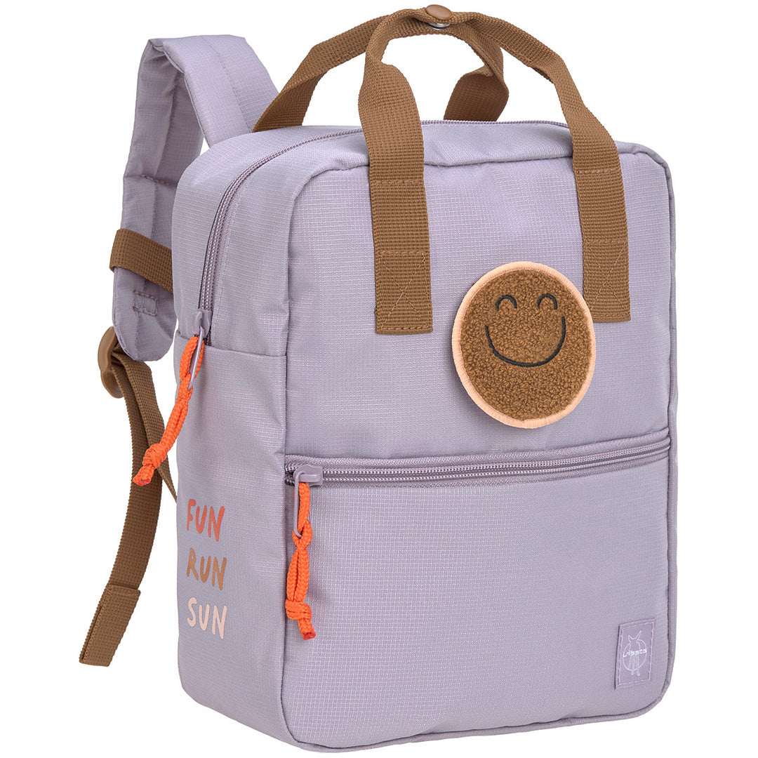 lässig kleuterrugzak little gang - lilac - 27 cm