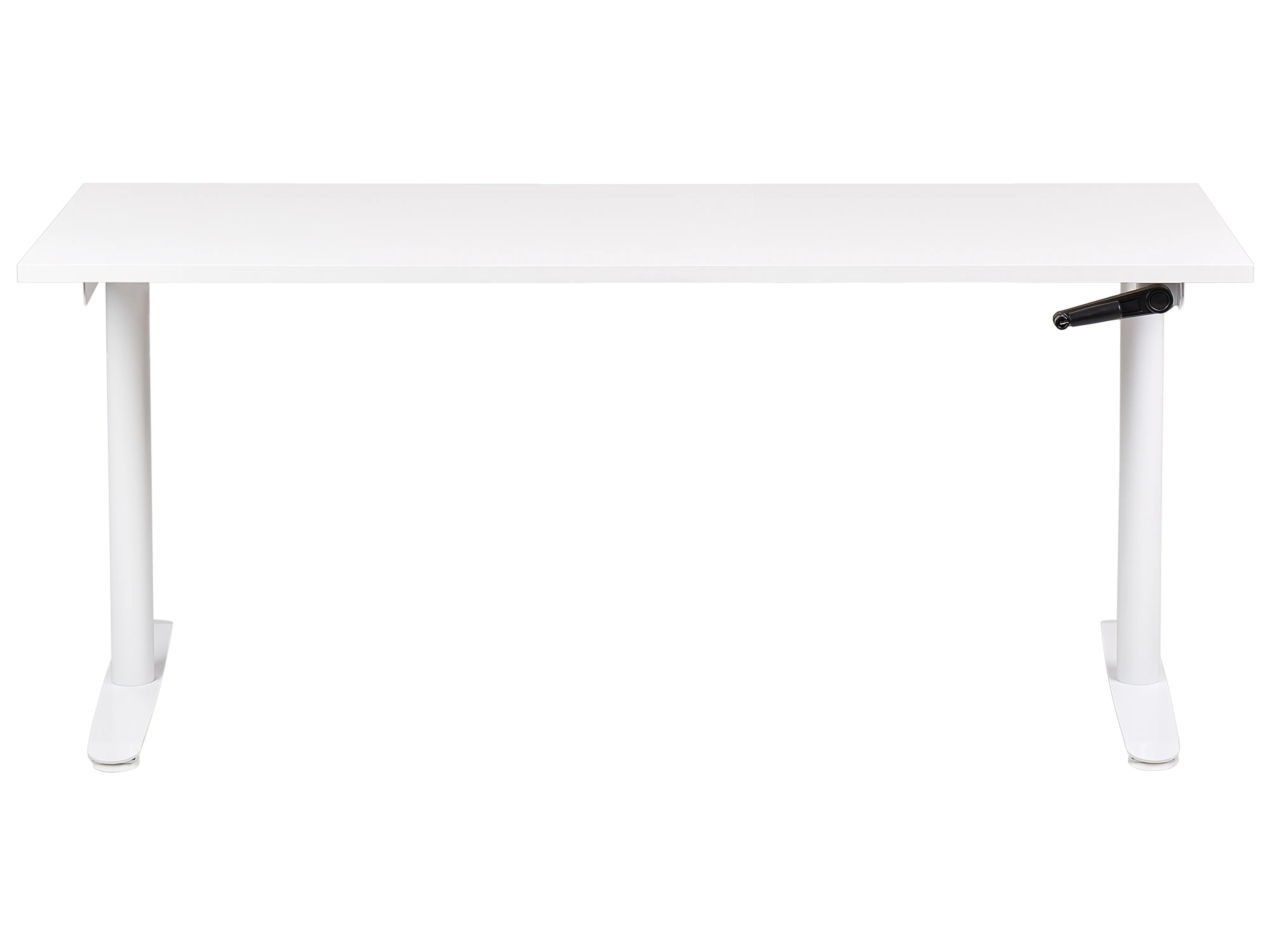Handmatig verstelbaar sta-bureau DESTINAS Wit 160 cm 72 cm