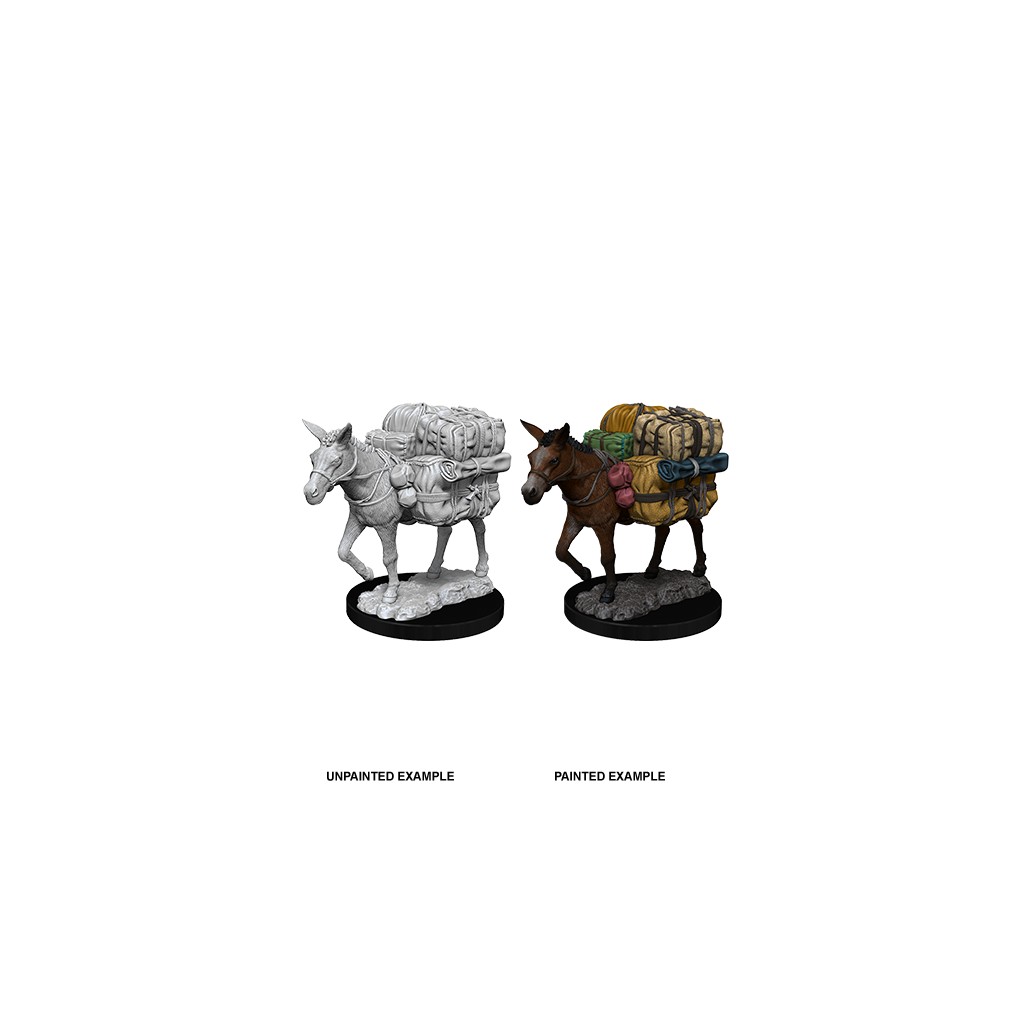 Pathfinder Deepcuts Unpainted Miniatures: Pack Mule