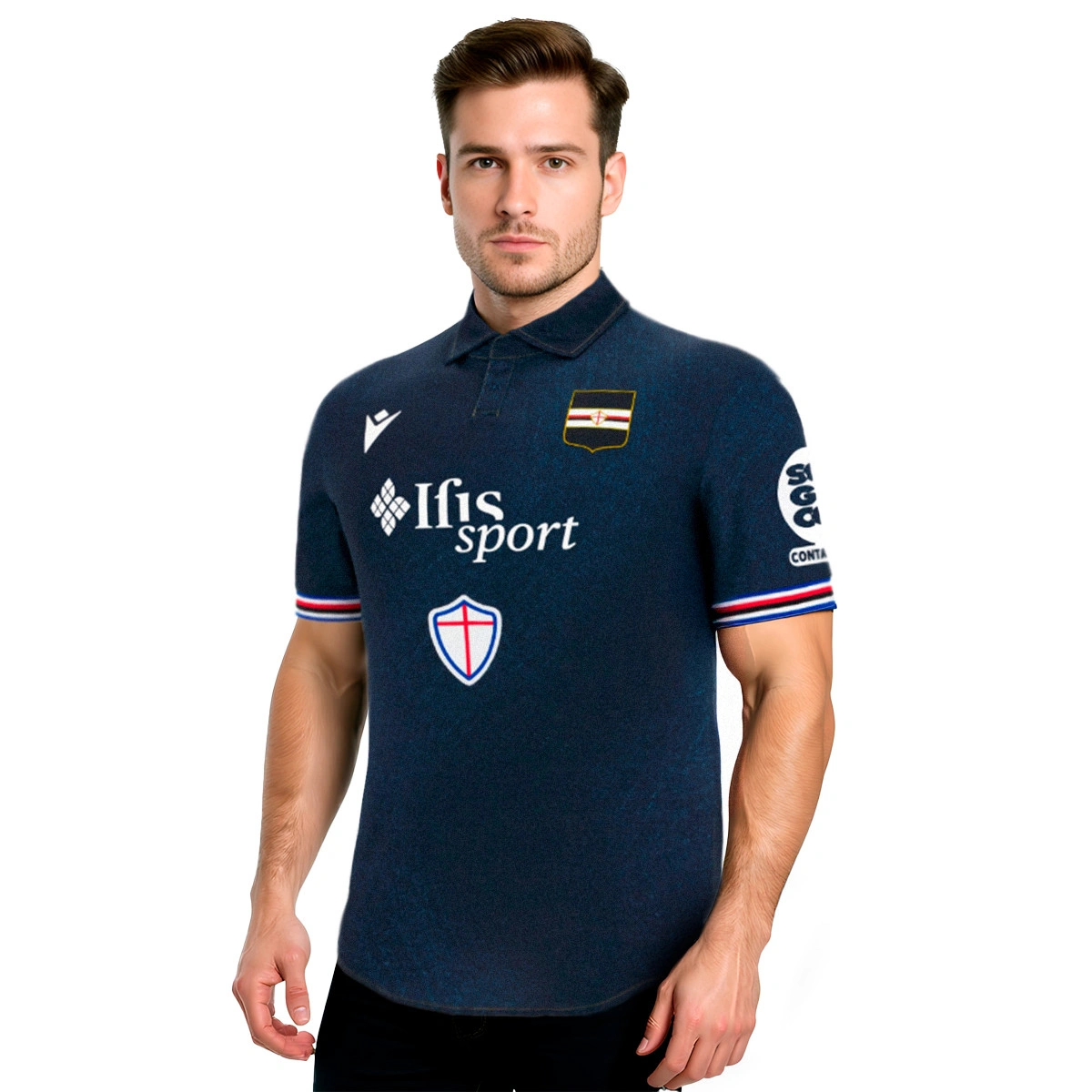 Camisola Macron UC Sampdoria Terceiro Equipamento 2025-2026