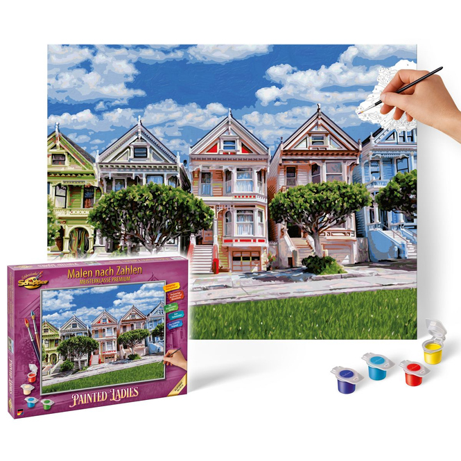 Schipper - Malen nach Zahlen - Painted Ladies - Meisterklasse Premium
