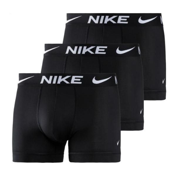 Nike Boxers 3 Unidades Black / Black / Black L