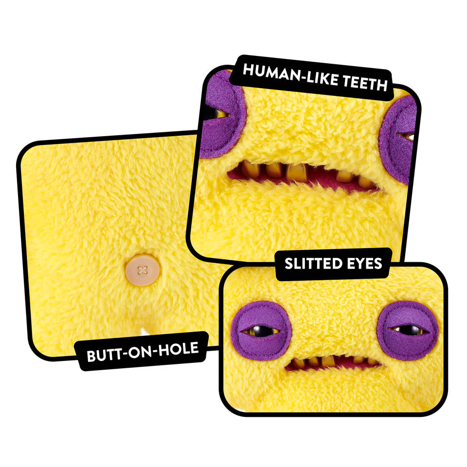 Fuggler Fugg Life Squidge Yellow