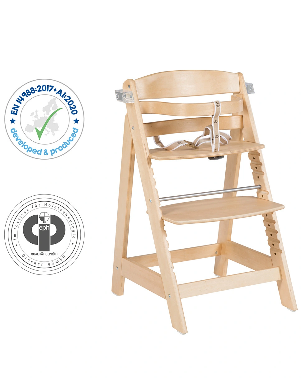 Treppenhochstuhl SIT UP CLICK & FUN (Farbe: natur)