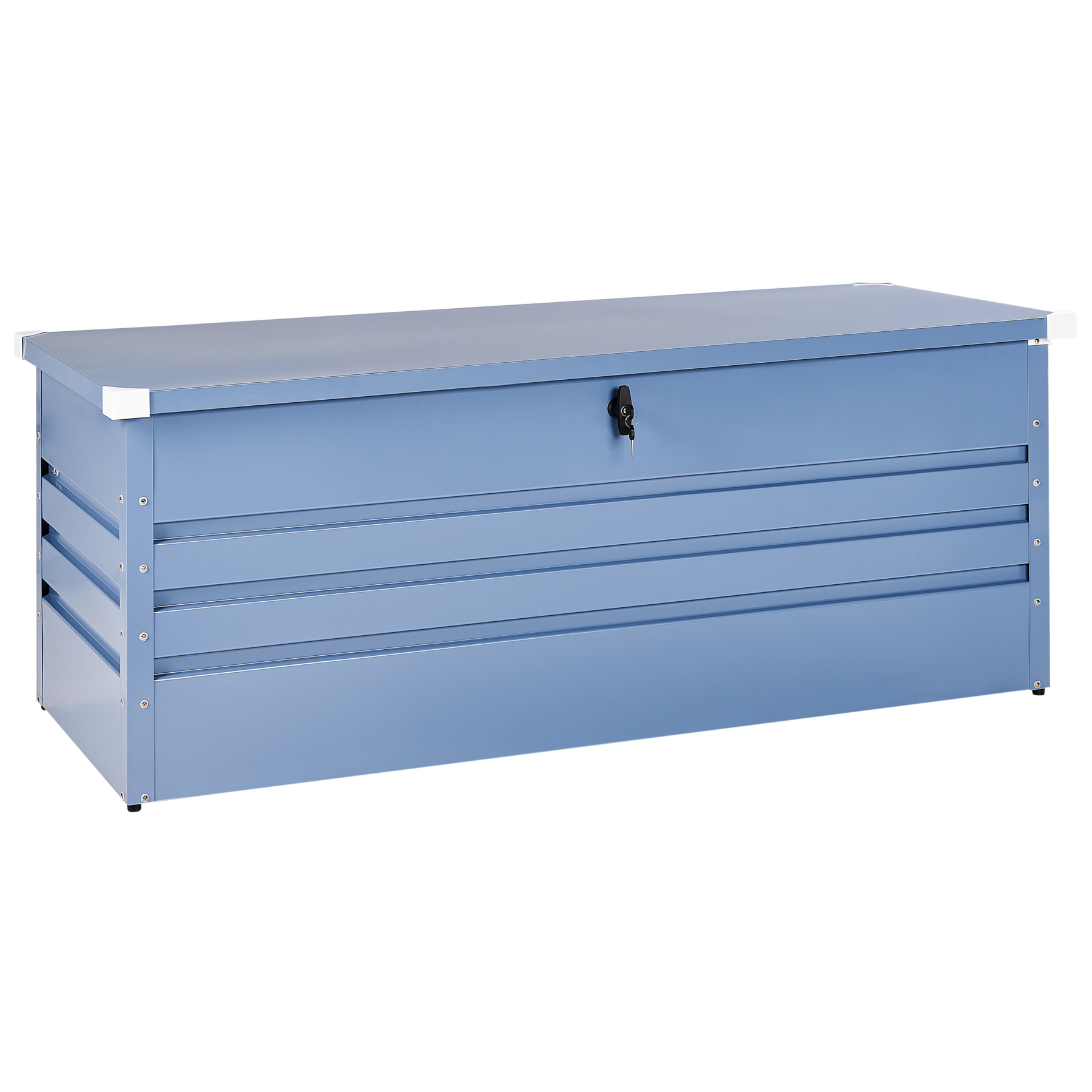 Beliani - CEBROSA - Kussenbox - Blauw - 600 l -  Staal
