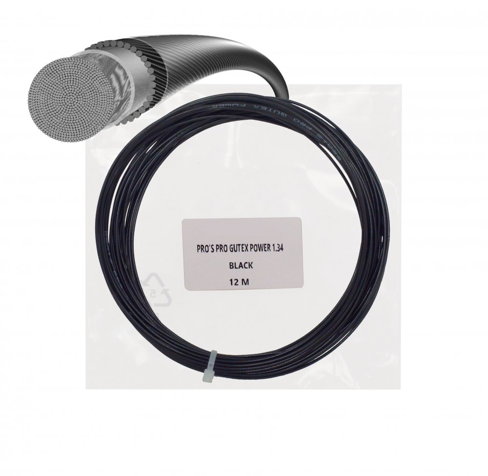 Gutex Power 1.34 12 m schwarz