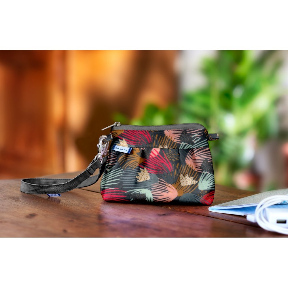Mini Pochette Plissée Feu D'artifice