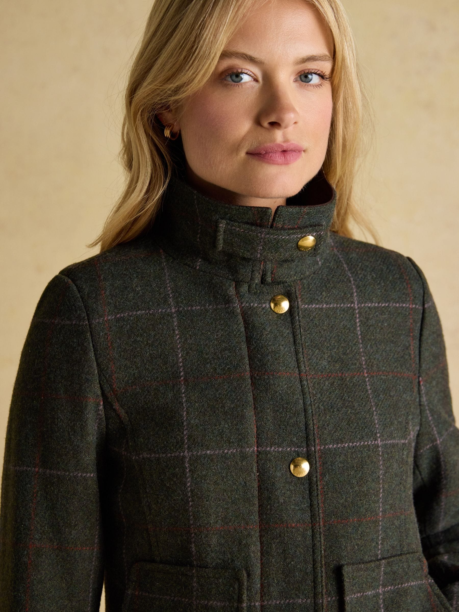 Joules Classic Fieldcoat Tweed Coat
