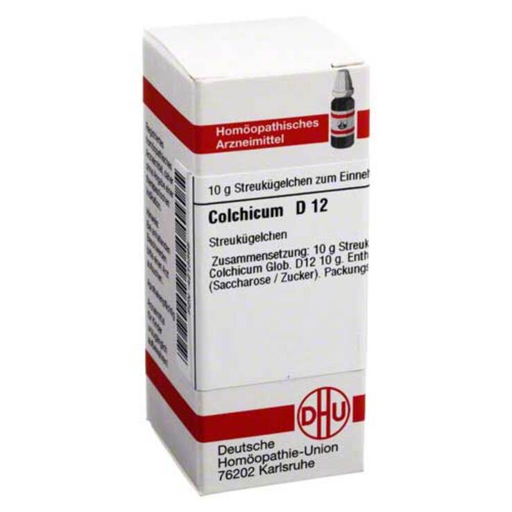 DHU Colchicum D 12 Globuli, 10 g