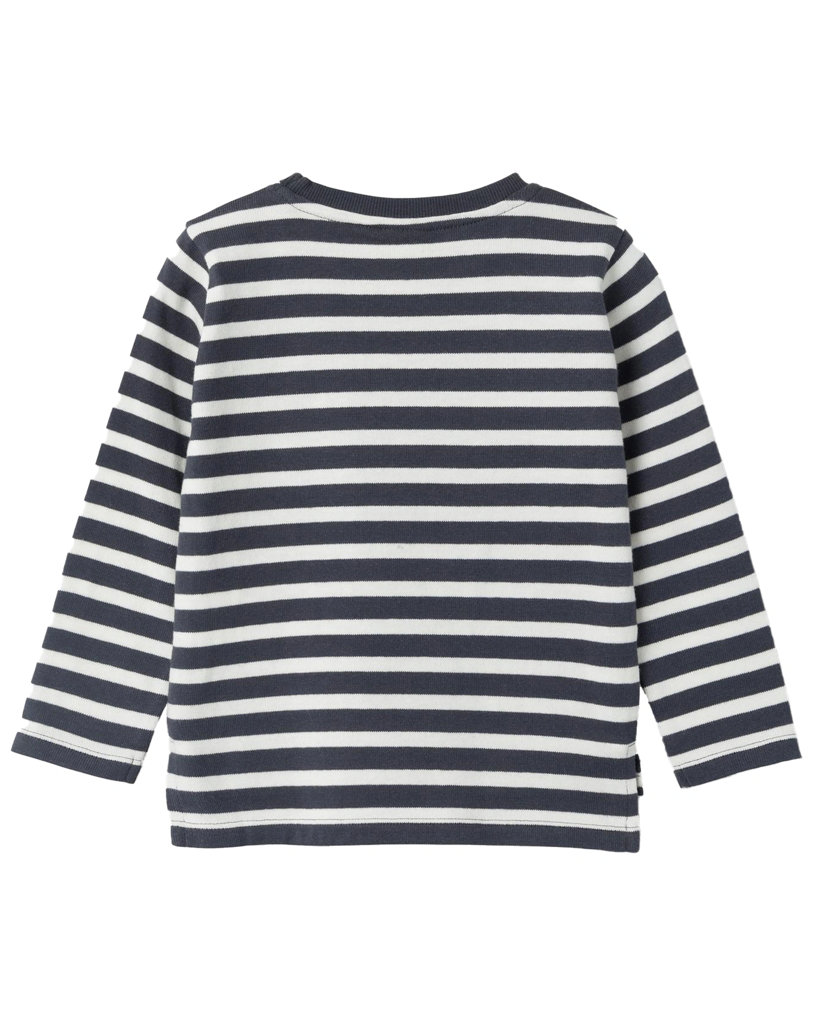 Langarmshirt NMMSALOMON STRIPES in india ink