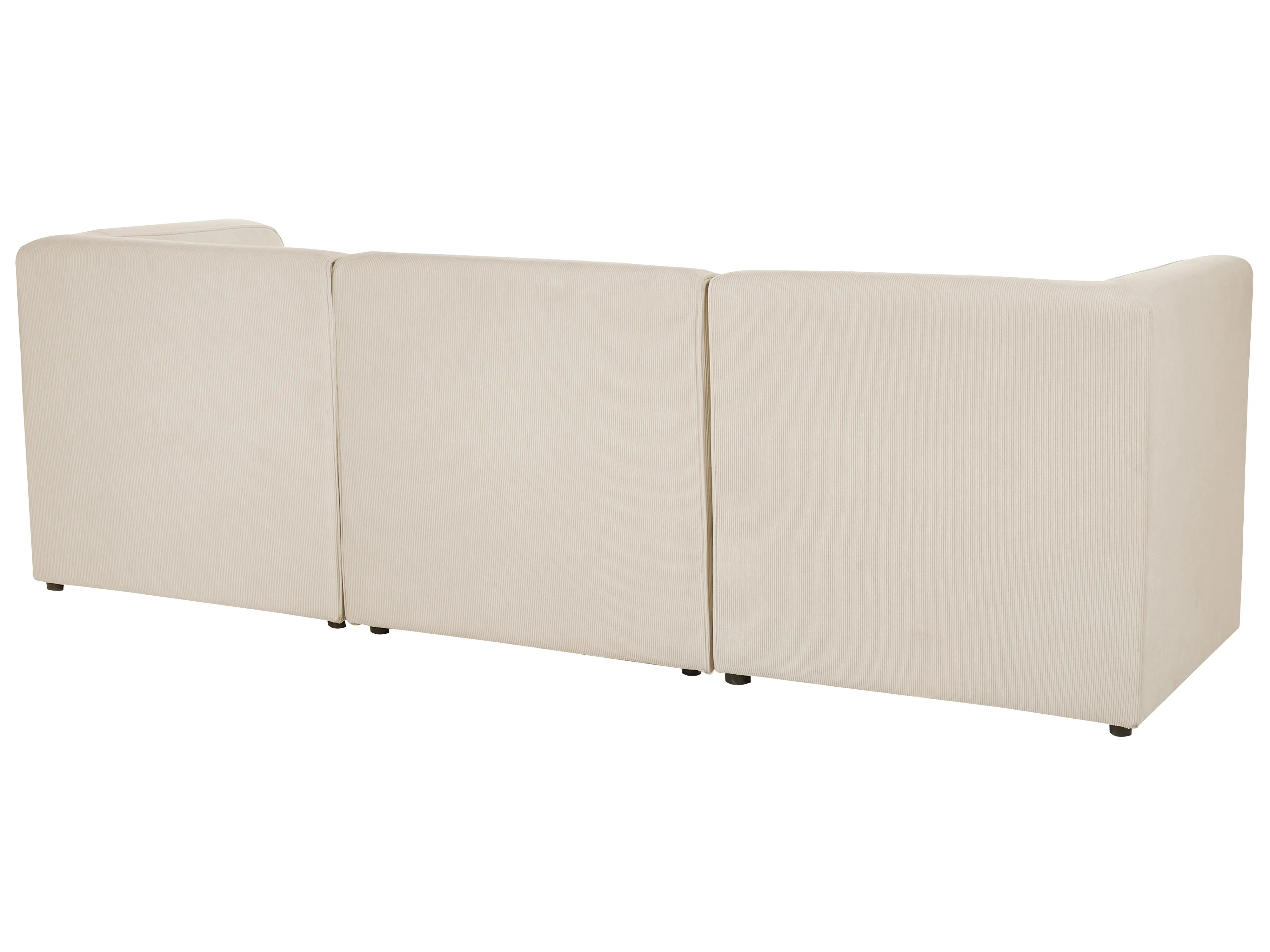 Modulaire bank 3-zits LEMVIG Corduroy Lichtbeige