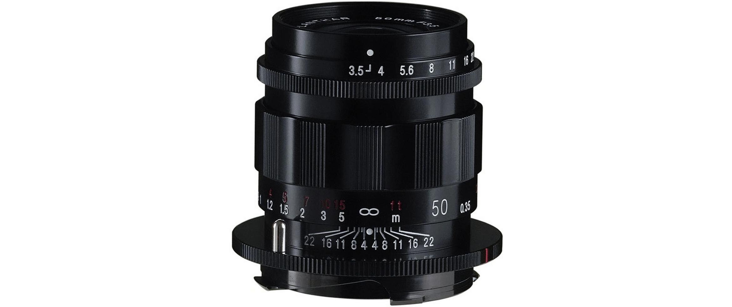 Festbrennweite APO-Lanthar 50mm F/3.5 Schwarz – Leica M<br>Leistungsstarkes, manuelles Standardobjektiv